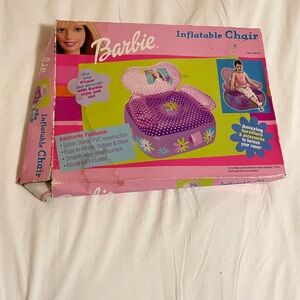 Barbie inflatable chair